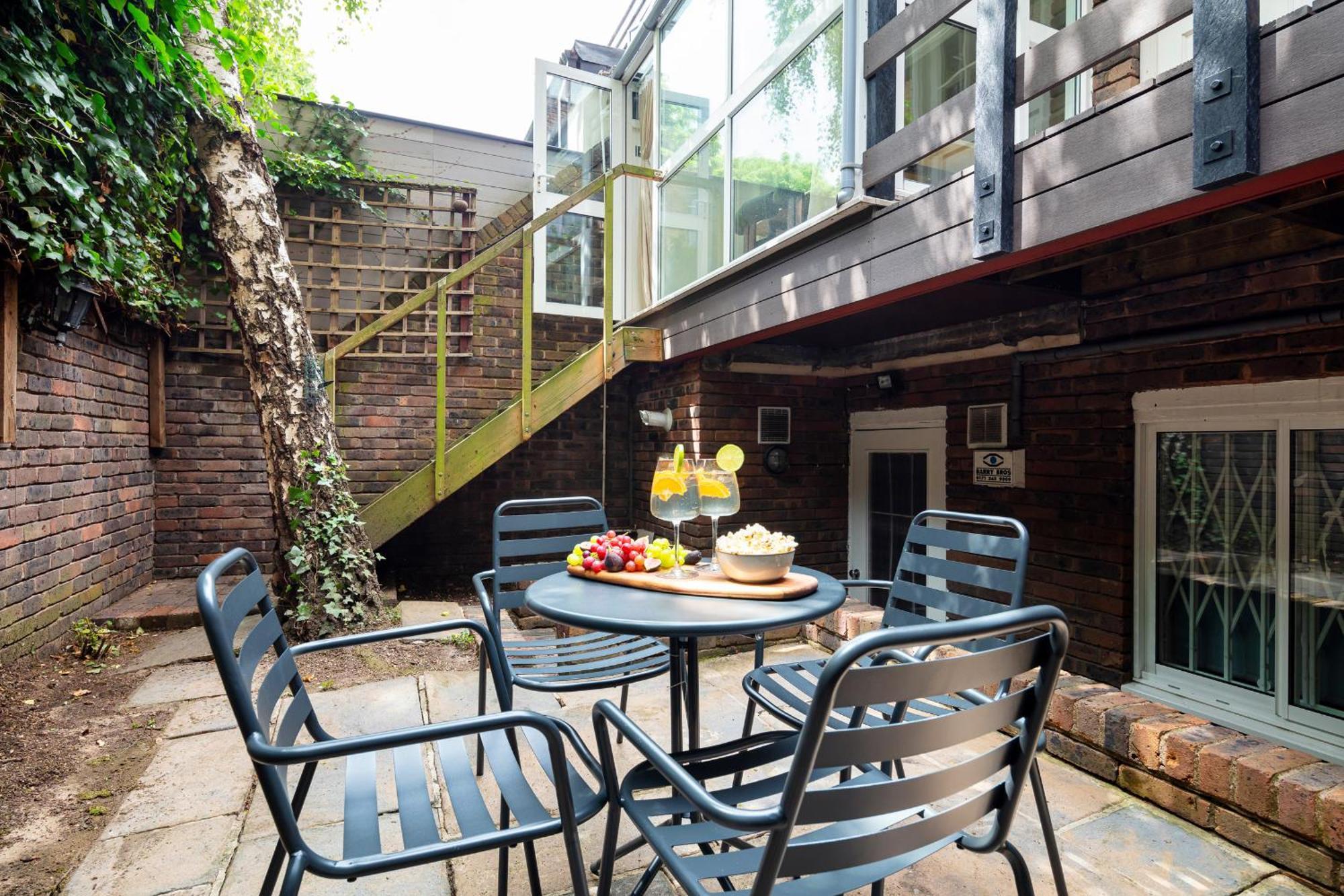 Rare 4Beds Townhouse In Kensington With Patio Villa London Ngoại thất bức ảnh